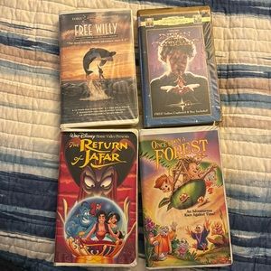 VHS movies Disney